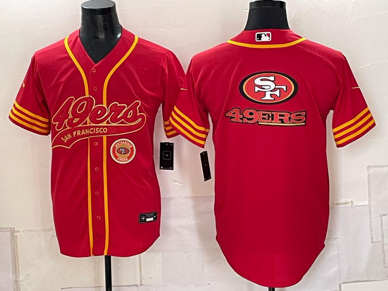 Men 2026 Nike San Francisco 49ers blank red NFL Jersey 09240017->san francisco 49ers->NFL Jersey